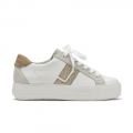 Paul Green Damen-Sneaker Dove Weiß-Sand-Glitzer-Kombination Paul Green Damen-Sneaker Dove Weiß-Sand-Glitzer-Kombination