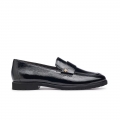 Paul Green Damen-Sneaker Wheaton aus schwarzem Lackleder mit Knittereffekt Paul Green Damen-Sneaker Wheaton aus schwarzem Lackleder mit Knittereffekt