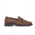 Paul Green Damen-Loafer Taylor aus weichem Wildleder in Erdtönen Paul Green Damen-Loafer Taylor aus weichem Wildleder in Erdtönen