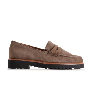 Paul Green Damen-Loafer Carmel erdfarbenes weiches Wildleder Paul Green Damen-Loafer Carmel erdfarbenes weiches Wildleder