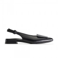 Paul Green Damen-Sandalen Viola aus schwarzem Leder Paul Green Damen-Sandalen Viola aus schwarzem Leder