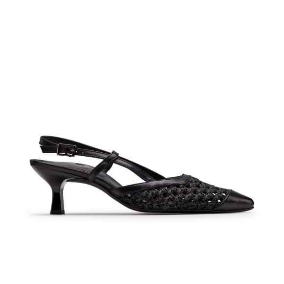 Paul Green Damen-Pumps Amica aus schwarzem Nappaleder