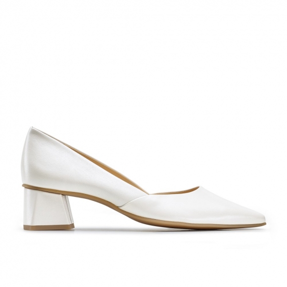 Paul Green Damen-Pumps Witt aus perlmuttfarbenem Softnappa-Leder Paul Green Damen-Pumps Witt aus perlmuttfarbenem Softnappa-Leder