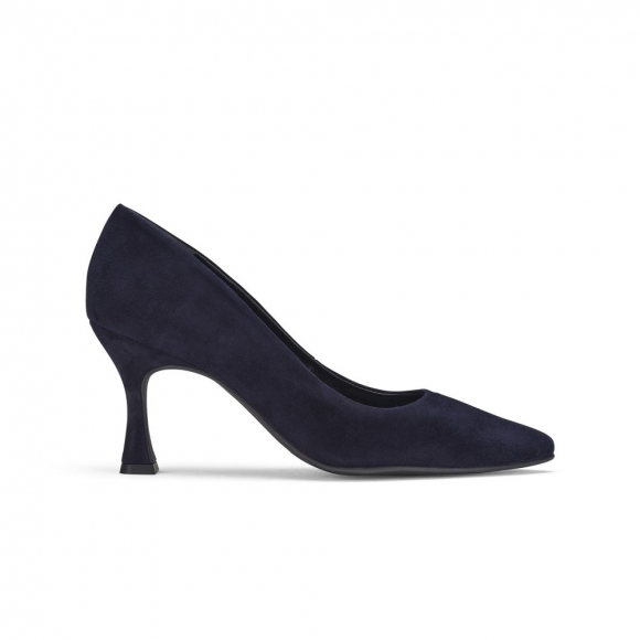 Paul Green Damen-Pumps Diana aus blauem Wildleder