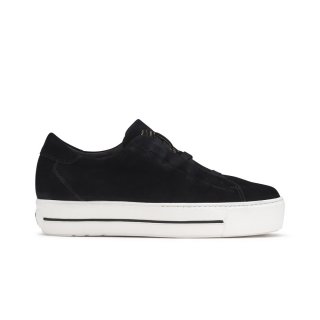 Paul Green Damen-Sneaker Dante aus schwarzem Wildleder Paul Green Damen-Sneaker Dante aus schwarzem Wildleder