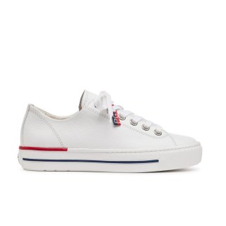Paul Green Damen-Sneaker Carly aus weißem Leder Paul Green Damen-Sneaker Carly aus weißem Leder