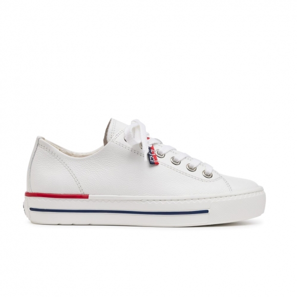 Paul Green Damen-Sneaker Carly aus weißem Leder Paul Green Damen-Sneaker Carly aus weißem Leder