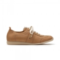 Paul Green Damen-Sneaker Dalene aus Sisal-Creme-Leopardenleder