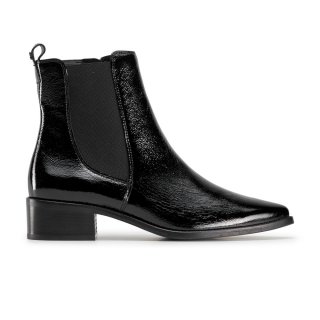 Paul Green Damen-Stiefel Celina Schwarz Lackleder Paul Green Damen-Stiefel Celina Schwarz Lackleder