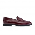 Paul Green Damen-Sneaker Wheaton Flat in Weinrot weiches Lackleder Paul Green Damen-Sneaker Wheaton Flat in Weinrot weiches Lackleder