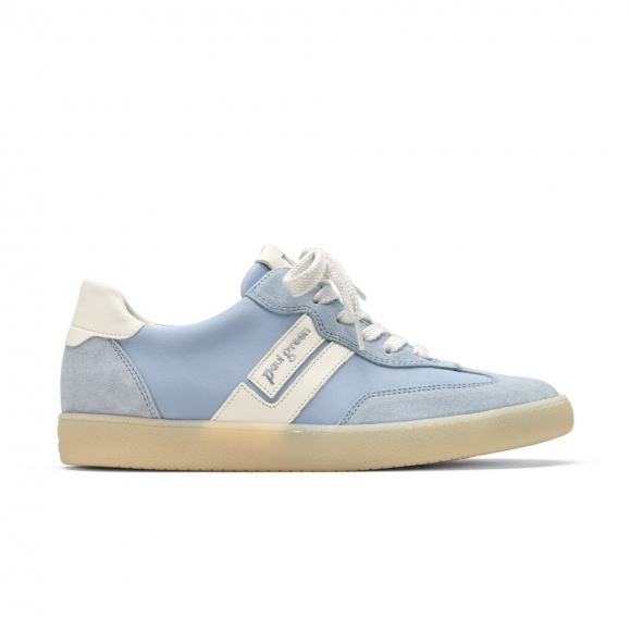 Paul Green Damen-Sneaker Dalton Aquamarin weiches Wildleder
