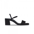 Paul Green Damen-Sandalen Destiny aus schwarzem Wildleder
