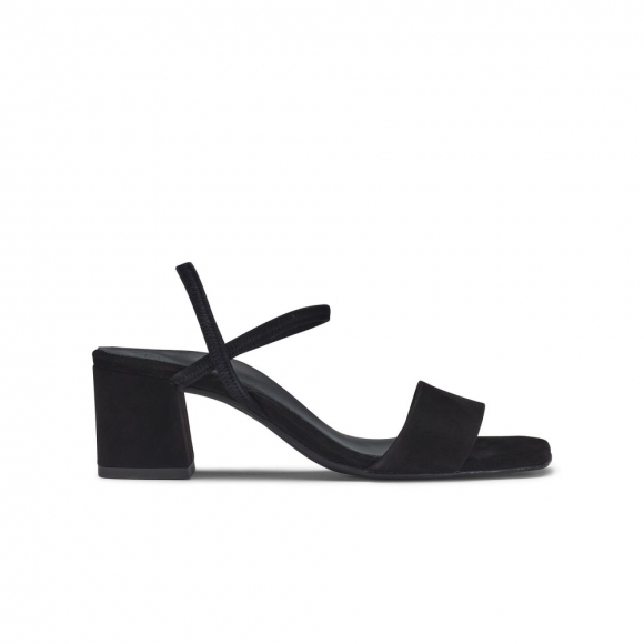 Paul Green Damen-Sandalen Destiny aus schwarzem Wildleder