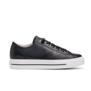 Paul Green Damen-Sneaker Hadley aus schwarzem Leder Paul Green Damen-Sneaker Hadley aus schwarzem Leder