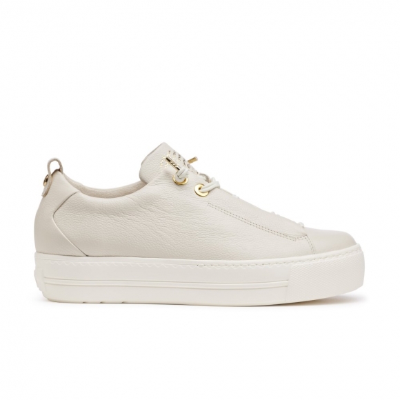 Paul Green Damen-Sneaker Faye elfenbeinfarbenes Leder Paul Green Damen-Sneaker Faye elfenbeinfarbenes Leder