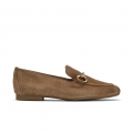 Paul Green Damen-Slipper Daphne flach Nussbraun Wildleder Paul Green Damen-Slipper Daphne flach Nussbraun Wildleder