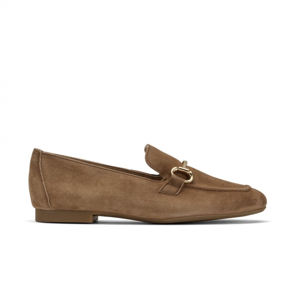 Paul Green Damen-Slipper Daphne flach Nussbraun Wildleder Paul Green Damen-Slipper Daphne flach Nussbraun Wildleder