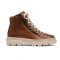 Paul Green Damenstiefel Novi cognacfarbenes gewaschenes Leder Paul Green Damenstiefel Novi cognacfarbenes gewaschenes Leder