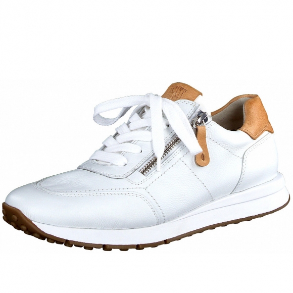 Paul Green Damen Sportlicher Schnürer In White Simba Paul Green Damen Sportlicher Schnürer In White Simba