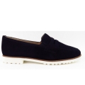 Paul Green Damen Samtziege Soft Slipper In 8 Blau Paul Green Damen Samtziege Soft Slipper In 8 Blau