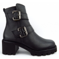 Paul Green Damen Major Calf Stiefelette In Schwarz