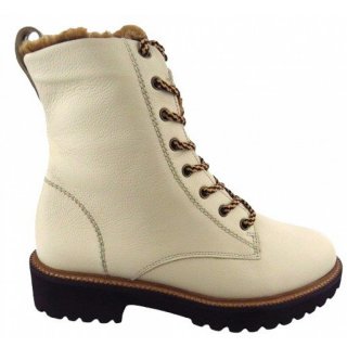 Paul Green Damen Calf Biscuit Warmfutter Stiefelette In Beige