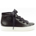 Paul Green Damen Knautschlack Iron Sneaker High In Iron Paul Green Damen Knautschlack Iron Sneaker High In Iron
