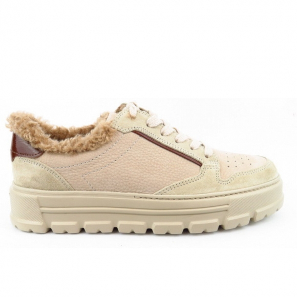 Paul Green Damen Biscuit Almond Sneaker Low In Beige Paul Green Damen Biscuit Almond Sneaker Low In Beige