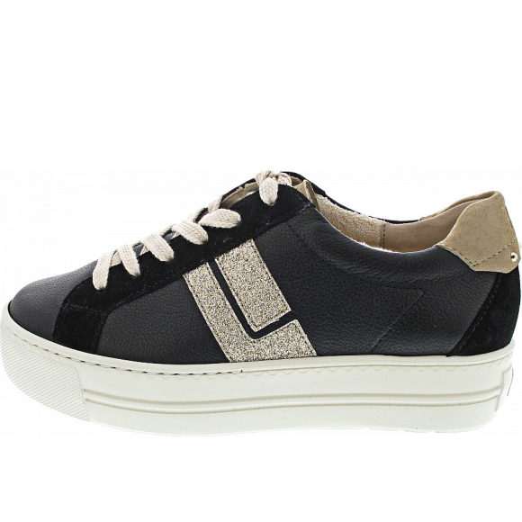 Paul Green Damen Sneaker In Black Paul Green Damen Sneaker In Black