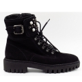 Paul Green Damen Nubuk Schwarz Stiefelette In Schwarz Paul Green Damen Nubuk Schwarz Stiefelette In Schwarz