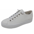Paul Green Damen Sneaker In White Silber