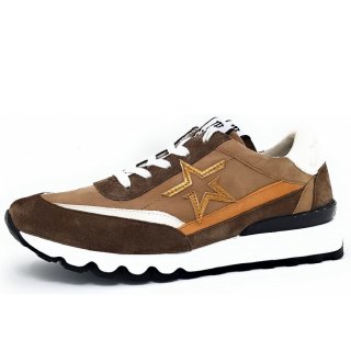 Paul Green Damen Schnürer In Braun/Beige Paul Green Damen Schnürer In Braun/Beige