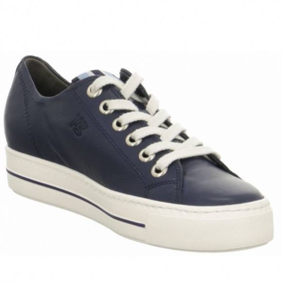 Paul Green Damen 4779 Sportliche Schnürer In Blau Paul Green Damen 4779 Sportliche Schnürer In Blau