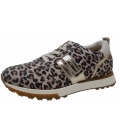 Paul Green Damen Sneaker In Leo Desert