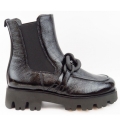 Paul Green Damen Knautschlack Chelsea Boot In 0 Schwarz Paul Green Damen Knautschlack Chelsea Boot In 0 Schwarz