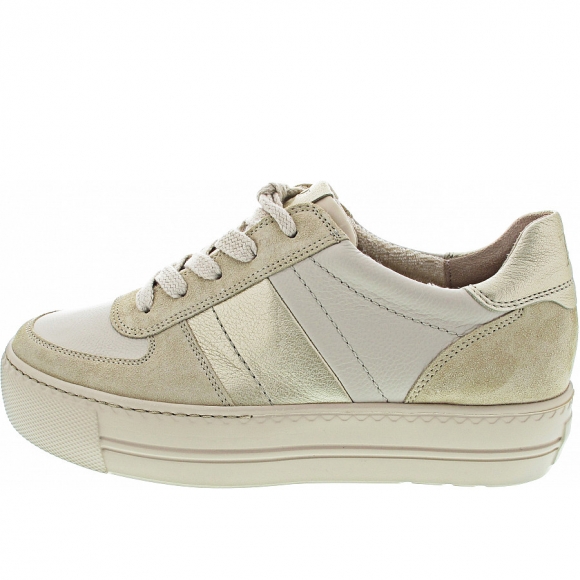 Paul Green Damen Sneaker Low In Sand-Biscuit