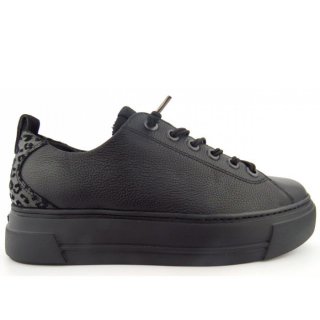 Paul Green Damen Calf Sneaker Low In Schwarz Paul Green Damen Calf Sneaker Low In Schwarz