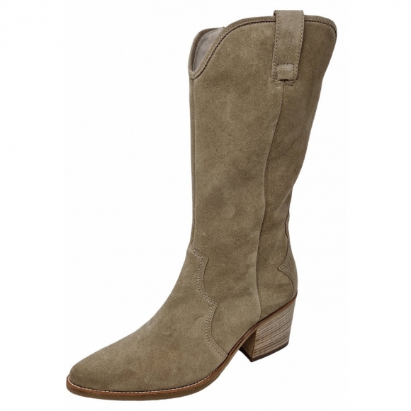 Paul Green Damen Schaftstiefel In Grain Beige Paul Green Damen Schaftstiefel In Grain Beige