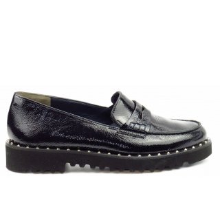 Paul Green Damen Knautschlack Ocean Slipper In Ocean Paul Green Damen Knautschlack Ocean Slipper In Ocean