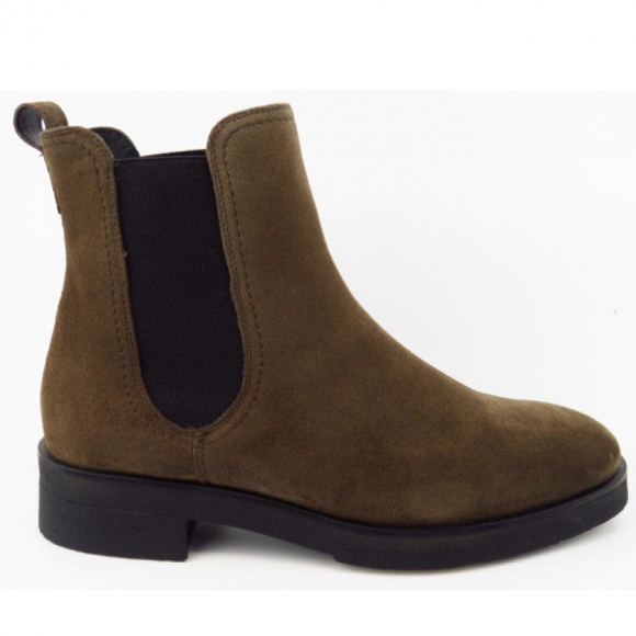 Paul Green Damen Soft Nubuk Earth Chelsea Boot In 3 Braun Paul Green Damen Soft Nubuk Earth Chelsea Boot In 3 Braun