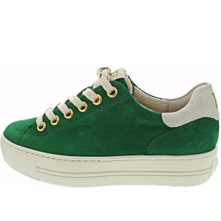 Paul Green Damen Sneaker Low In Green-Ivory Paul Green Damen Sneaker Low In Green-Ivory