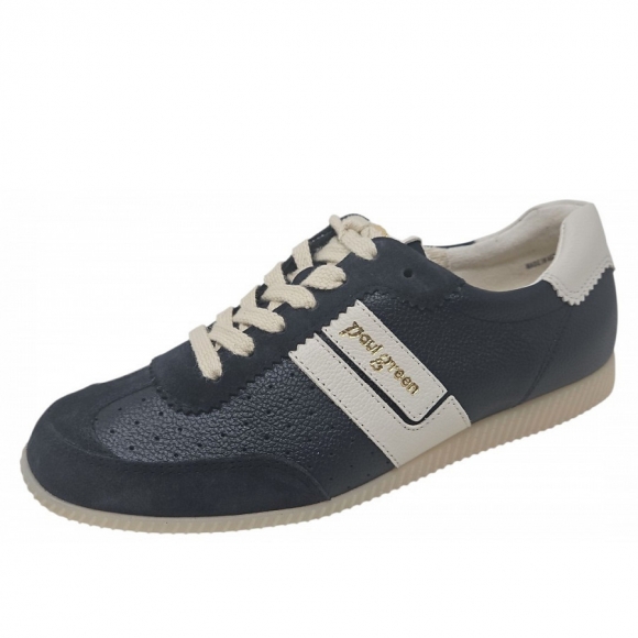 Paul Green Damen Sportlicher Schnürer In Blau Space Paul Green Damen Sportlicher Schnürer In Blau Space