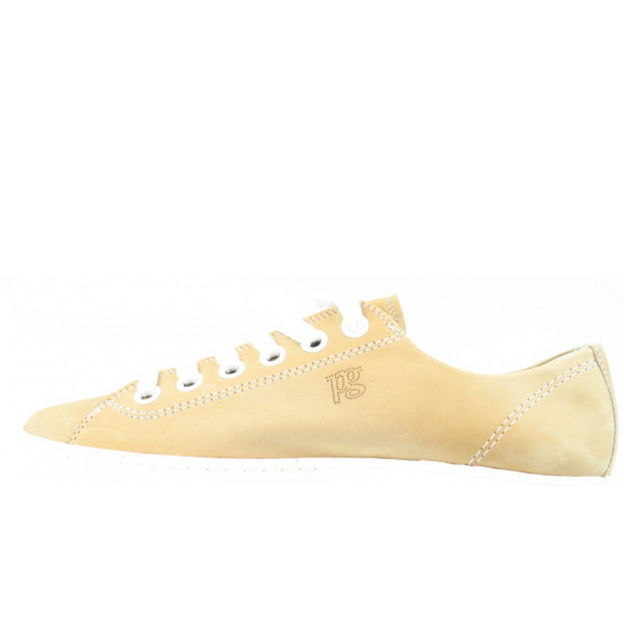Paul Green Damen Nubuk Soft Sabbia Sneaker Low In 4 Beige