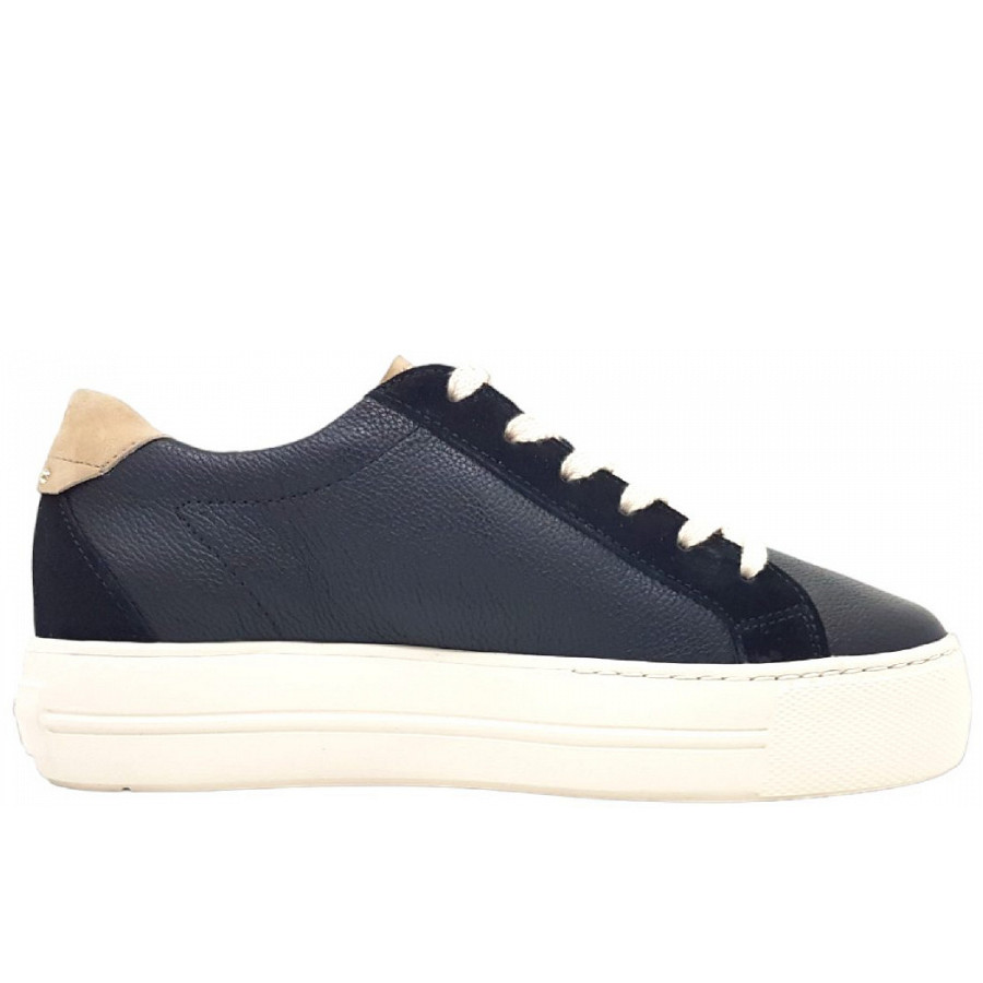 Paul Green Damen Schnürer In 035 Black