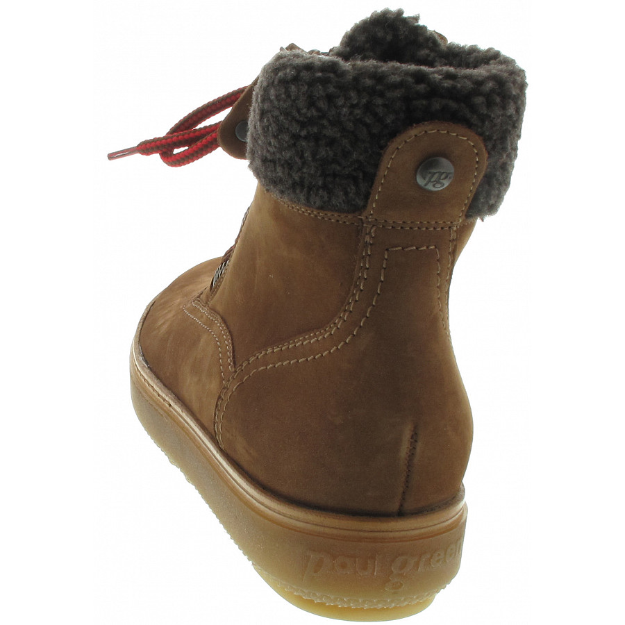 Paul Green Damen Boots In Nut-Braun