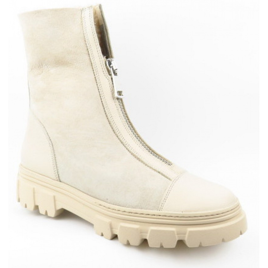 Paul Green Damen Mastercalf Biscuit Stiefelette In 4 Beige
