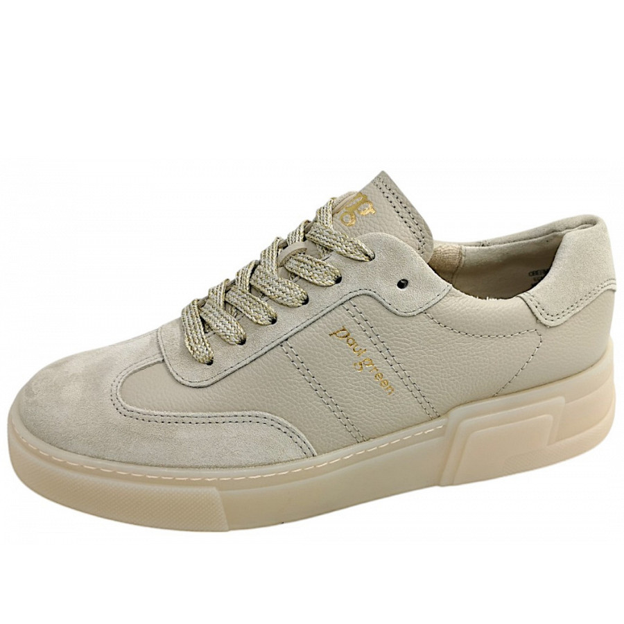 Paul Green Damen Schnürer In 077 Ivory/Biscuit