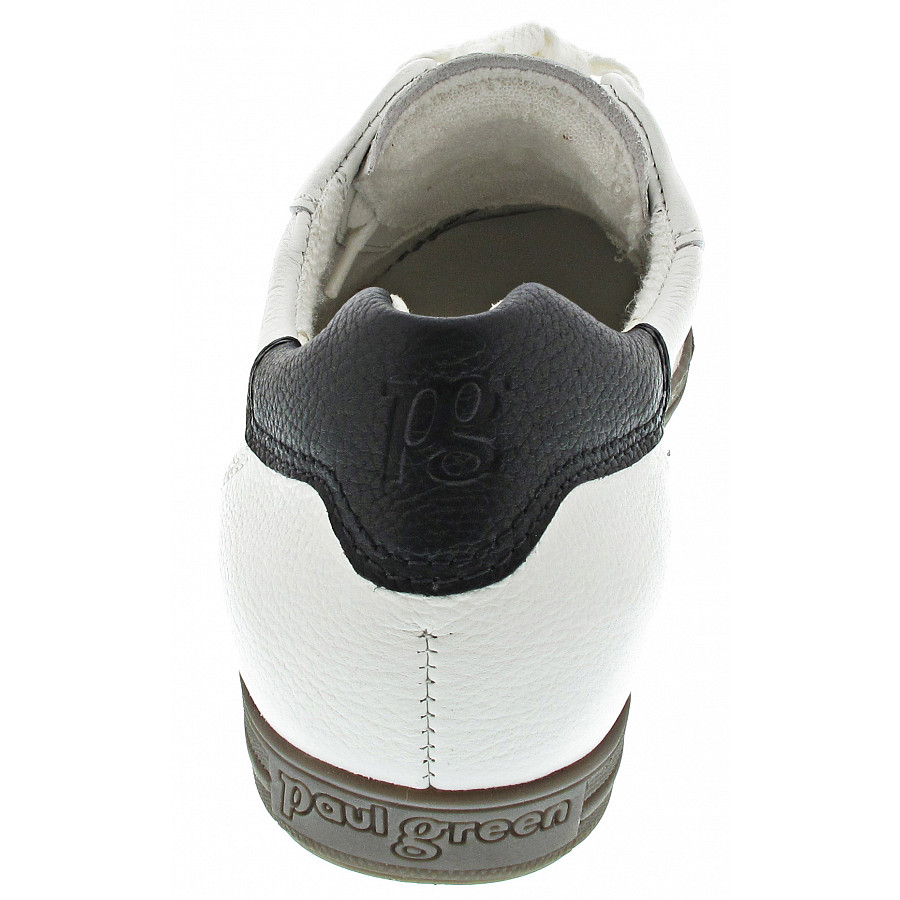 Paul Green Damen Sneaker In Pearl-White-Black