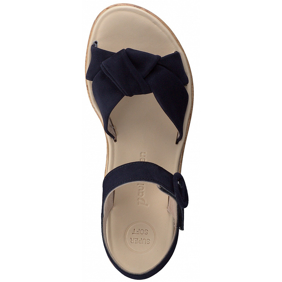Paul Green Damen Sandale In Blau