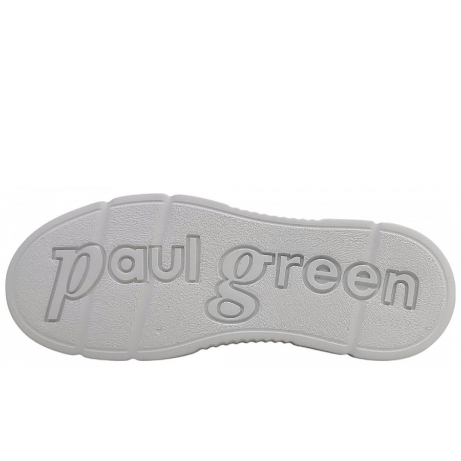 Paul Green Damen Schnürer In 037 White